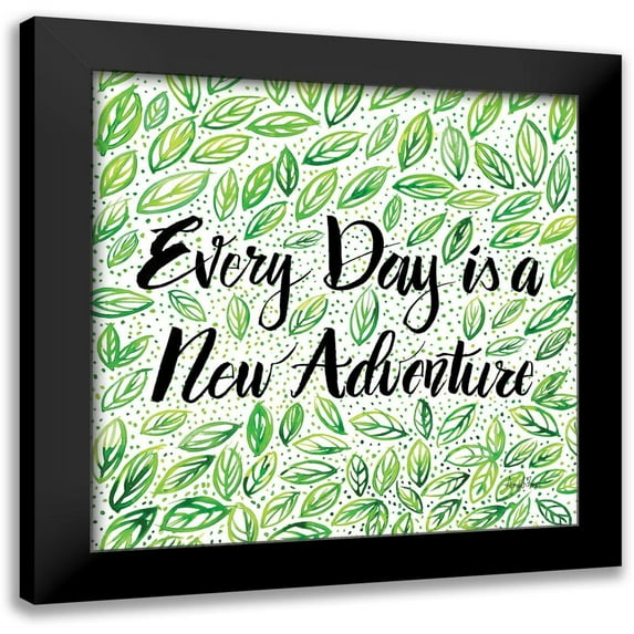 Frazer, Amy 20x20 Black Modern Framed Museum Art Print Titled - New Adventure