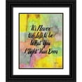 thumbnail image 1 of Frazer, Amy 20x24 Black Ornate Wood Framed with Double Matting Museum Art Print Titled - Never Too Late, 1 of 4