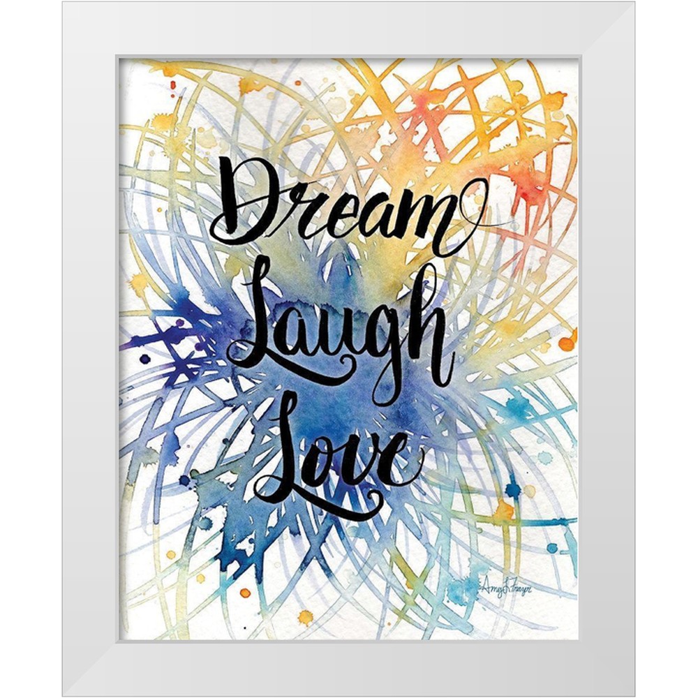 Frazer, Amy 20x24 White Modern Wood Framed Museum Art Print Titled ...