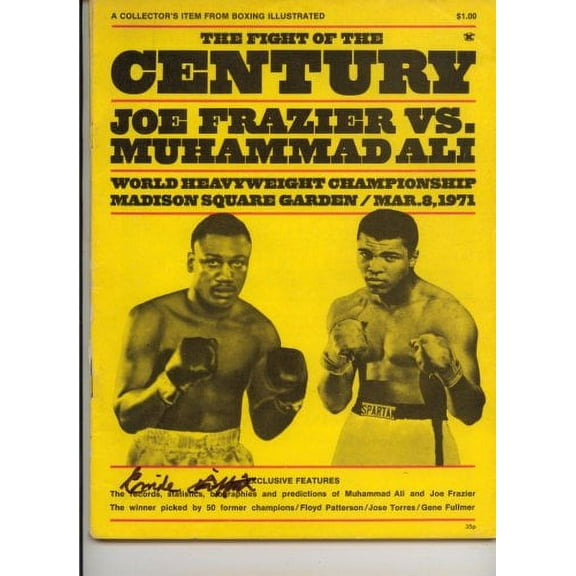 Frazier Vs. Ali mini poster 11inx17in 11x17 poster Color Category: Multi, Unframed, Ages: Adults