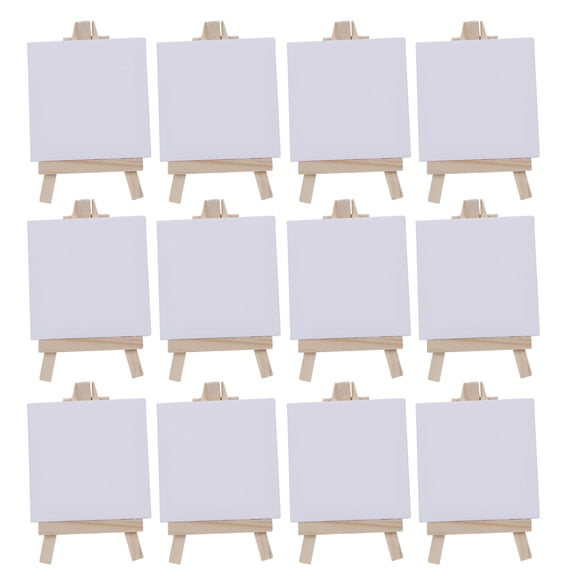 Frcolor 12 x 12 Mini Stretched Art Boards Pack