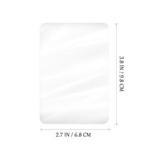 Frcolor 200 Pcs Clear Universal Thermal Laminating Sheets Pouches Photo Sealing Film Thermoplastic Sealing File Waterproof Protective Film for Home Office Store White (0.055mm, 3 Inch)