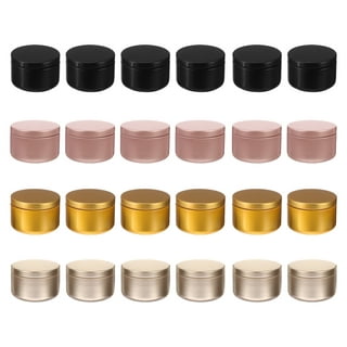 Aroparc 12 Pack 10oz Glass Candle Jars with Warm Gold Interior, Black Matte  Tumbler Jar for Candle Making (12 Jars and 12 Bamboo Lids) Candle Tins Candle  Making Supplies - Black Matte 