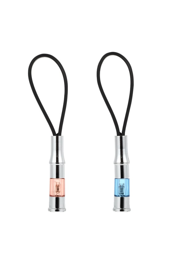 Metal Static Discharger Keychain for Car Use in Dry Climates 2pcs 4.1×1×1in