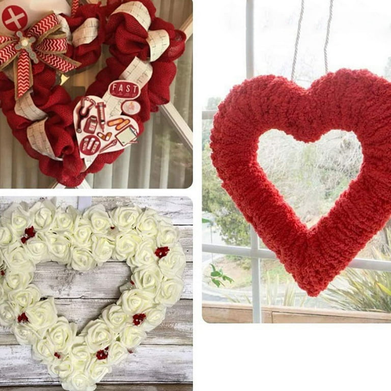 Heart shaped wreath ring hotsell