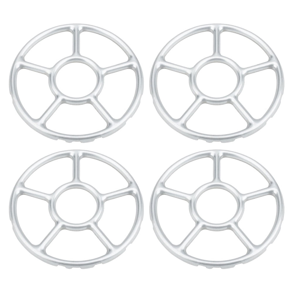 Frcolor 4Pcs Kitchen Gas Stove Rings Gas Stove Rack Antislip Wok Stove
