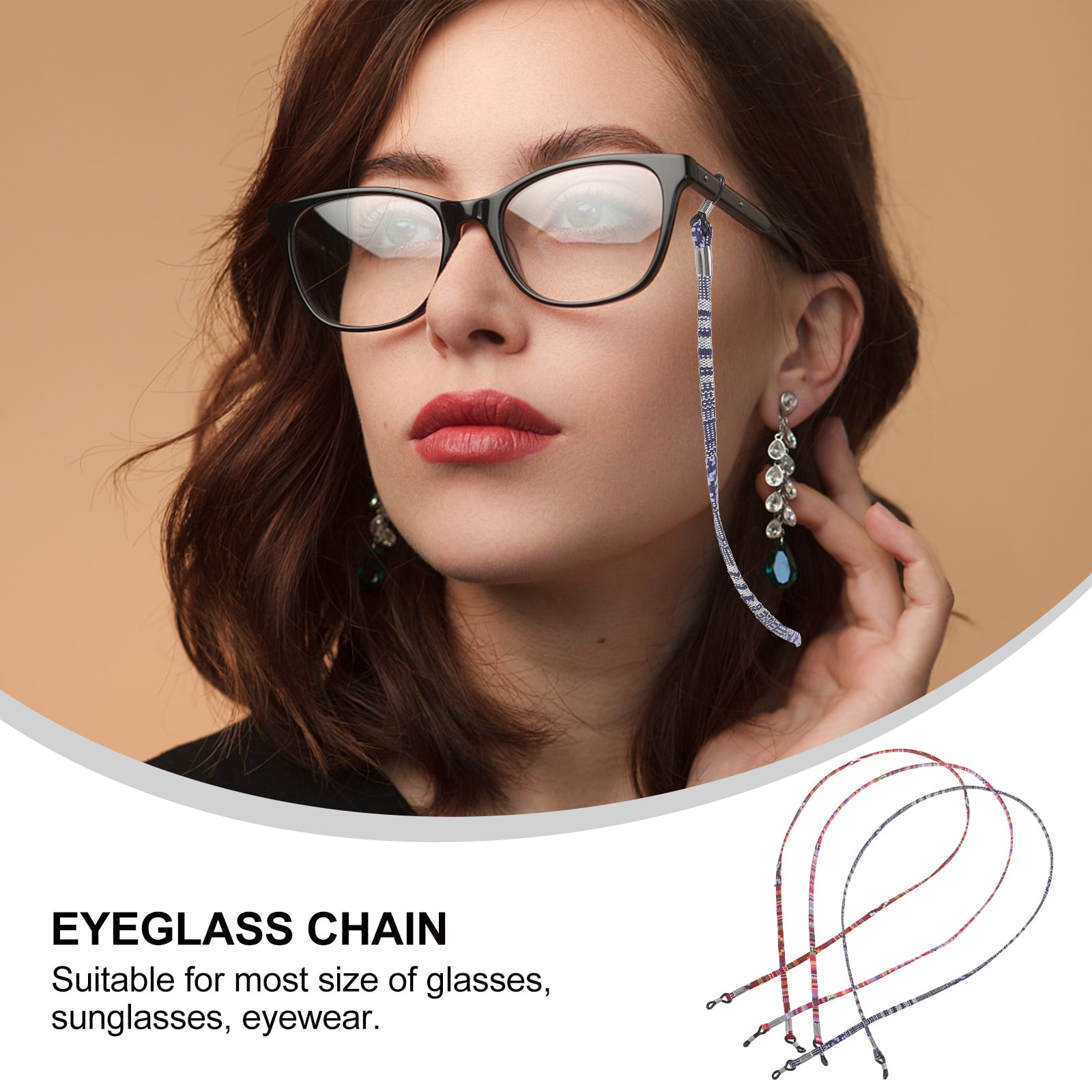Frcolor 6Pcs Eyeglasses Anti Lost Strap Glasses Lanyard Holder Eyeglass ...