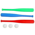 thumbnail image 1 of Frcolor Baseball Set Kids Bat Ball Plastic Children T Playset Toddler Kit Toys 5 Games Outdoor 3 Sets 8 Game Sports Practice, 1 of 7