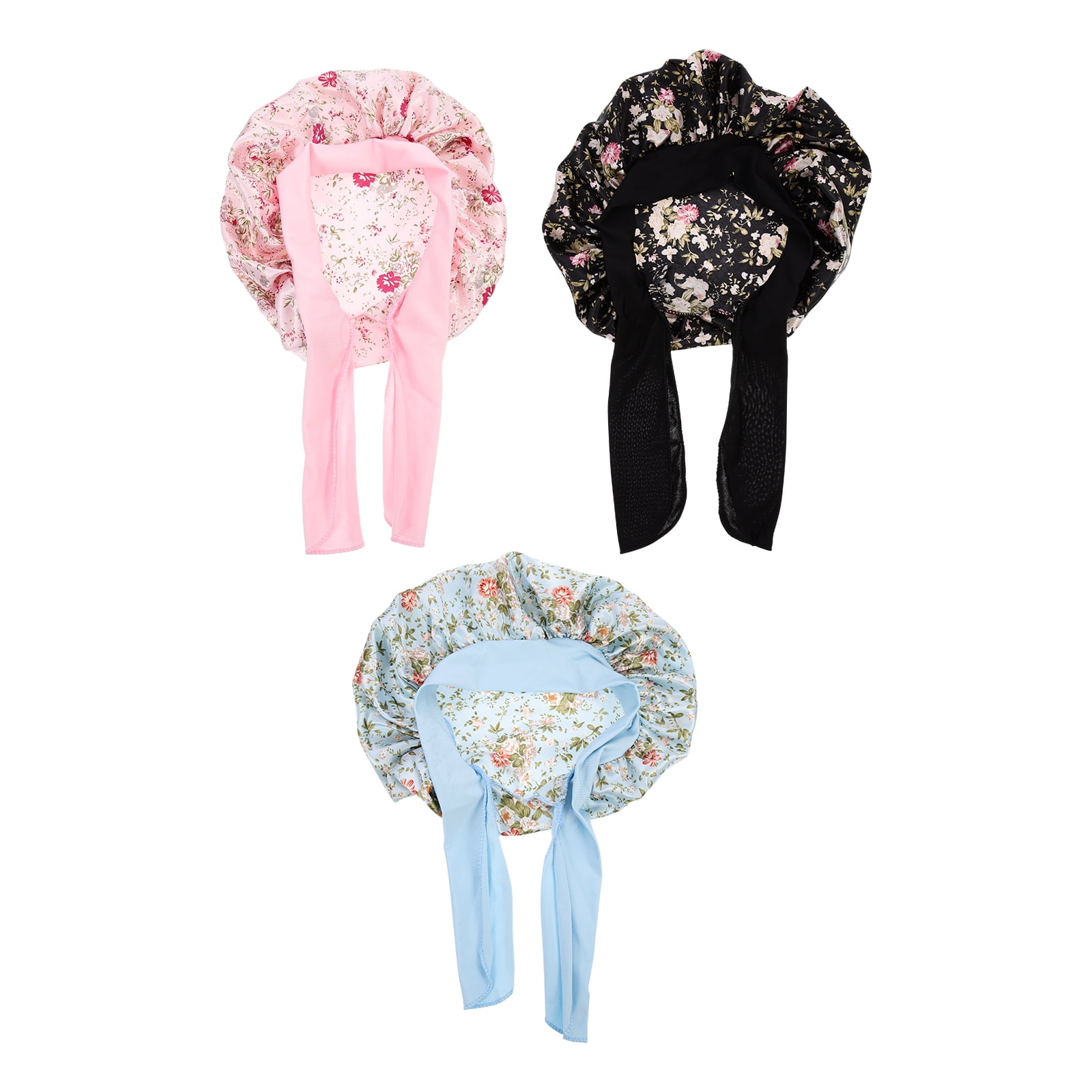 Frcolor Cap Satin Kids Sleep Sleeping Night Hat Hair Caps