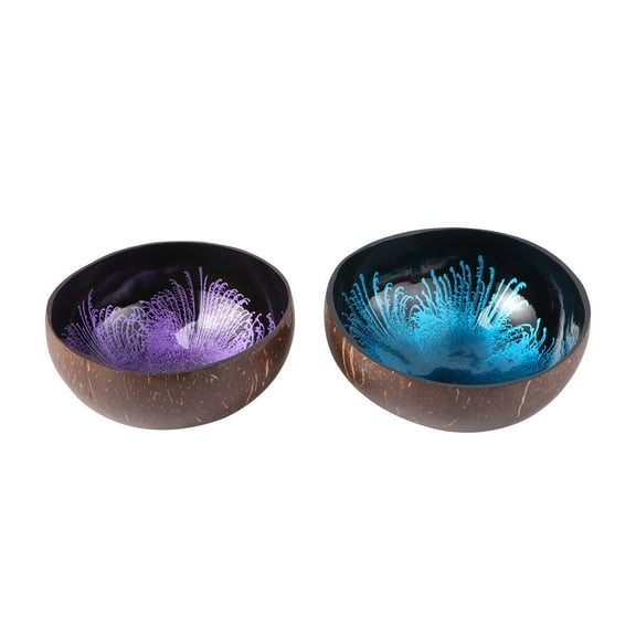 Frcolor Bowl Candy Bowls Holder Decorative Shell Storage Dish Nuts Potpourri Key Keys Container Office Desk Unique Wooden Wood