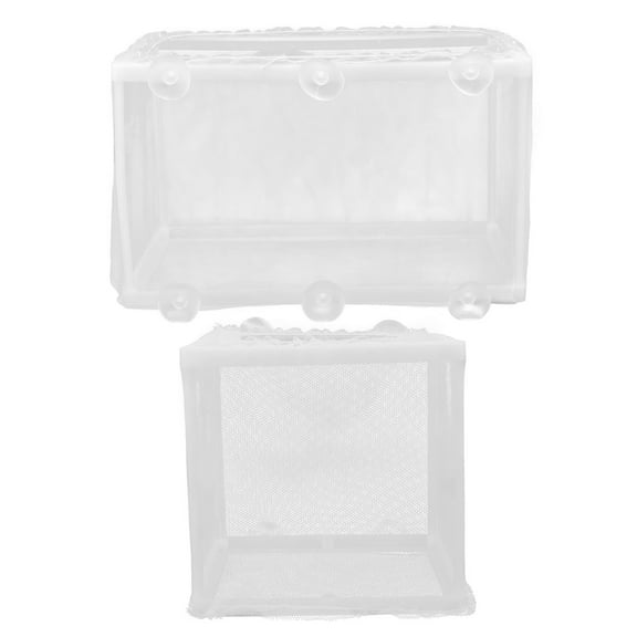 Frcolor Box Aquarium Breeding Hatchery Fish  Tanks Divider Hanging Isolation Shrimp Boxes Hatching Mesh Separator Baby