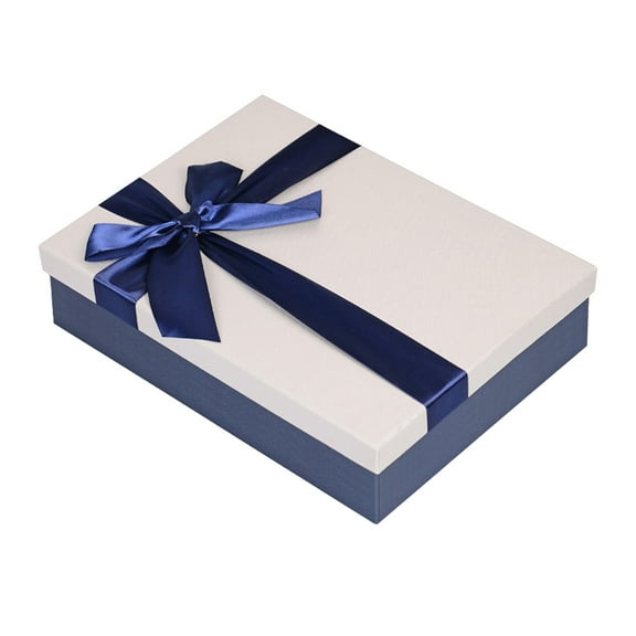Frcolor Box Boxes Gift Present Cardboard Wedding Packing Rectangular Wrapping Gifts Kraft Packaging Shirt Paperboard Jewelry