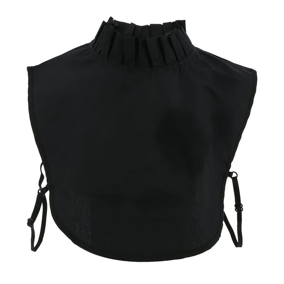 Frcolor Collar Lace Black Fake Collars Cotton Neck Detachable False Crochet Dickey Removable Vintage Ladies Dresses Antique