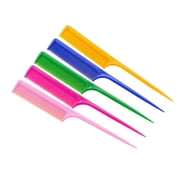 Frcolor Comb Tail Salon Hair Pointed Hairbrush Styling Teasing Rat Combs Hair Comb Home Salon Hairbrushtool Hairdressing