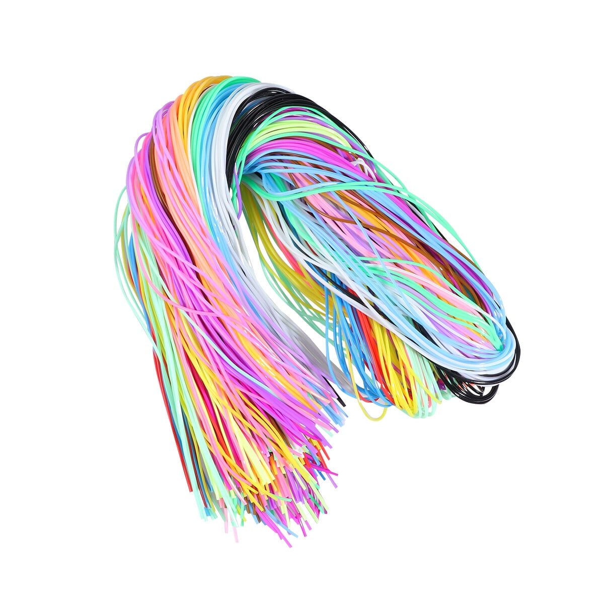 HAKIDZEL PVC String Vibrant Color 200Pcs 39.4in Length - Walmart.com