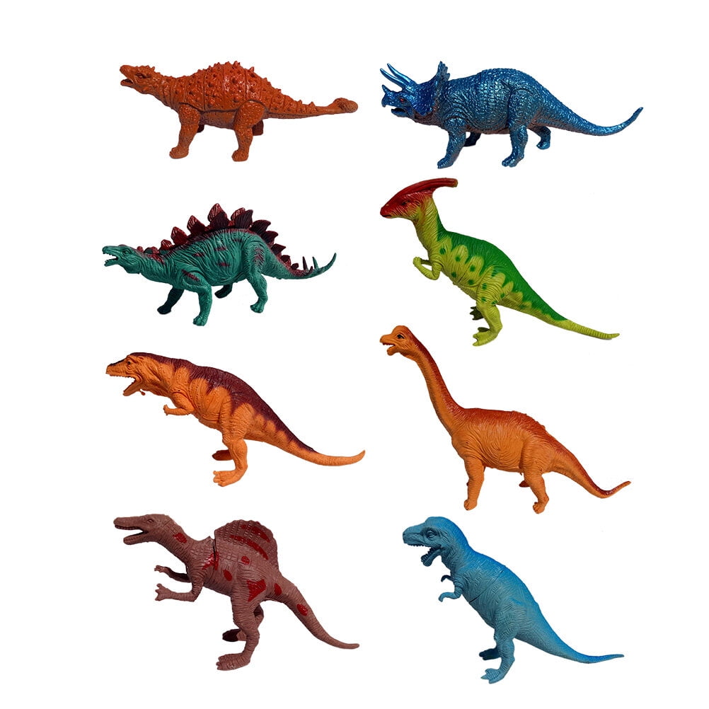 Frcolor Dinosaur Toys Dinosaurs Spinosaurus Pool Float Figures Plastic Gigantosaurus Pterodactyl ...