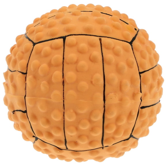 Frcolor Dog Rubber Toys Toy Chew Squeaky Ball Durable Bouncing Floating Interactivebones Safeteething Box Chewer Super