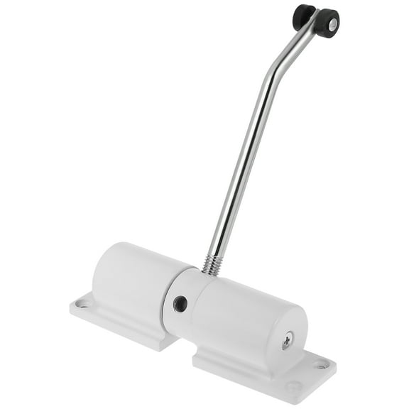 KAKOWELY Residential Door Closer White 1 Set 6.3X3.9in Nylon