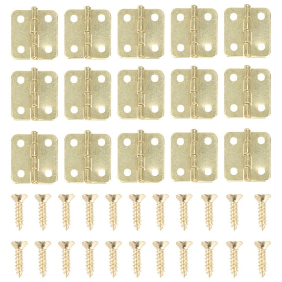 Frcolor Hingesmini Small Cabinet Box Hinge Hinges Wooden Jewelry Decorativefurniture Minihouse Miniature Doorcrafts Box