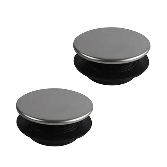 Frcolor Hole Cover Sinkkitchen Plug Tap Sprayercovers Stainless Countertop Steel Plate Bath Black Caps Cap Stopper Cover