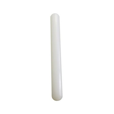Frcolor Non-stick Rolling Pin Plastic Dough Pastry Roller Fondant Cake Noodle Baking Tool Dumpling Utensils Kitchen Supplies (30*3.5cm)