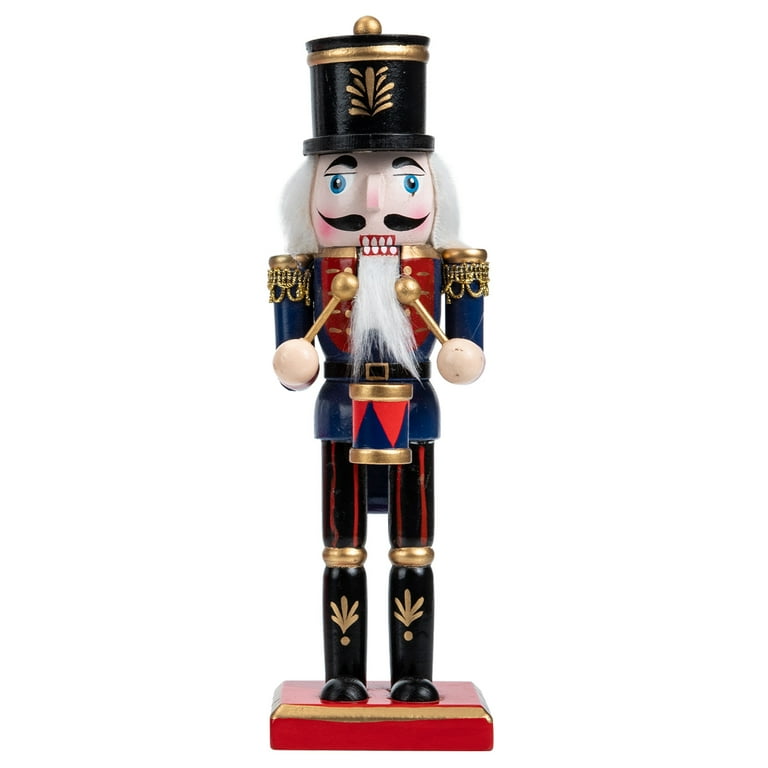 Frcolor Nutcracker Christmas Nutcrackers Decoration Clearance Decorationstable Black Decoration Figures Ornaments Nutcracker