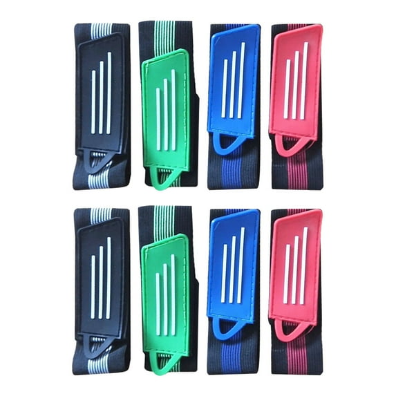 Frcolor Pant Leg Band Cycling Straps Bike Elastic Strap Mountain Biking Ankle Riding Fishing Silicone Accessory