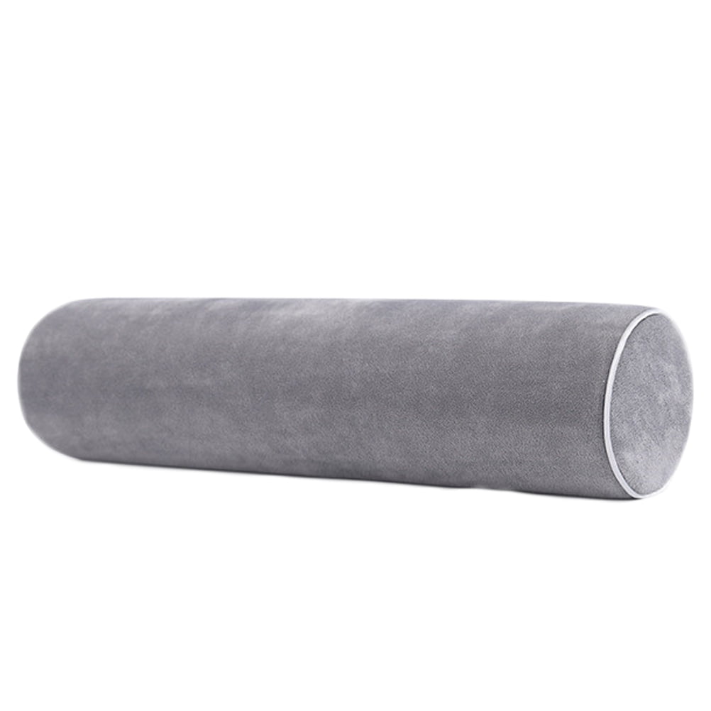 Frcolor Ergonomic Memory Foam Neck Roll Pillow for Spine and Lumbar