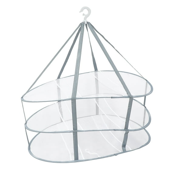 KAKOWELY Folding Hanger Comforter Drying Rack Dormitory 1Pc 29.5x23.6x15.7in