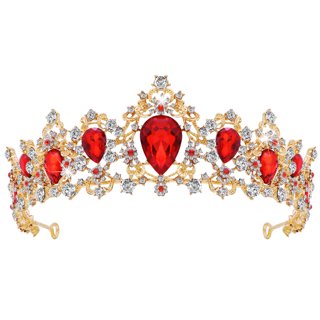 Red tiara cheap