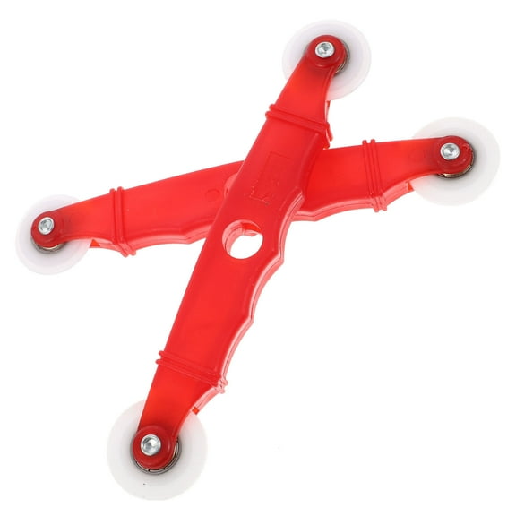 Professional Screen Spline Repair Roller Tool with Durable Nylon Handle for Window and Door Screens