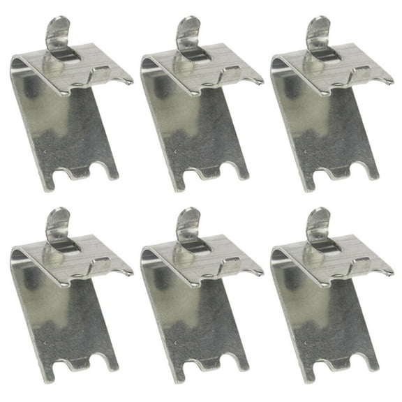 Frcolor Shelf Refrigerator Clips Cooler Fridge Support Freezer Hooks Clamp Clip Replacement Brace Buckles Tool Stainless Steel
