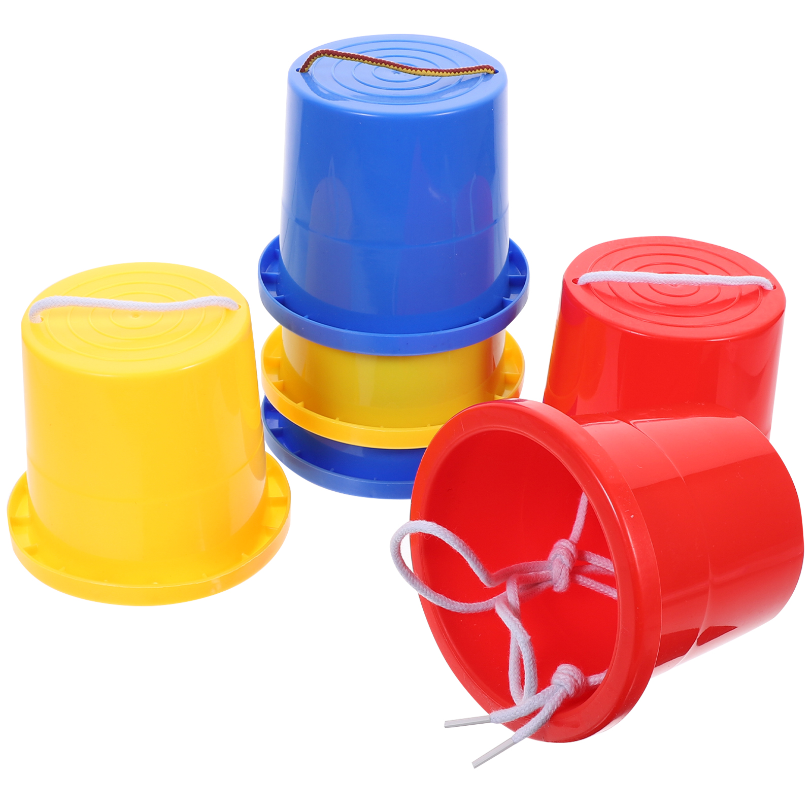 Frcolor Stiltskids Walking Children Jumping Stilt Bucket Cups Bucketsjump Balance Training Shoes