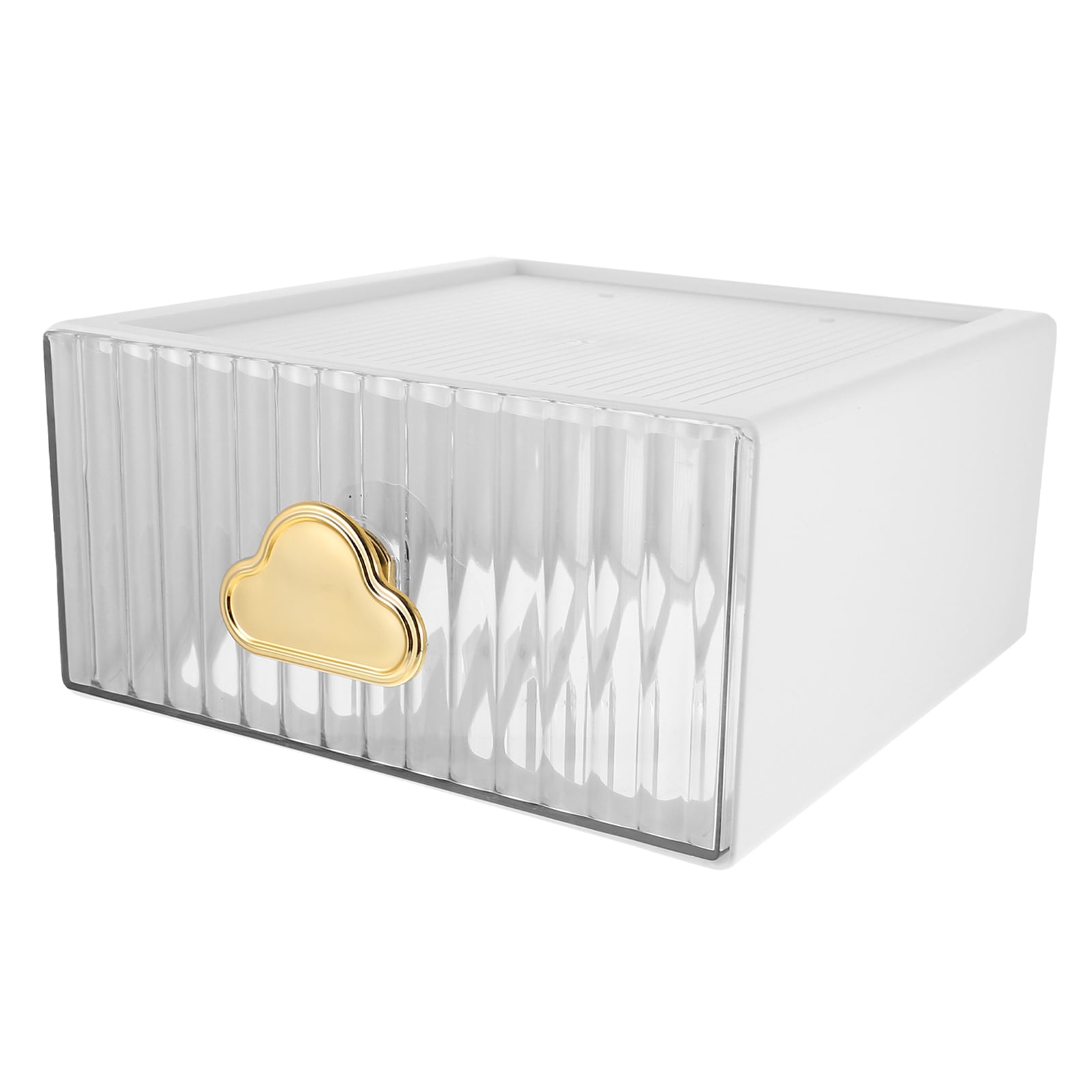 Frcolor Tabletop Storage Box Drawer Type Tabletop Storage Box Seasoning Bag Storage Box