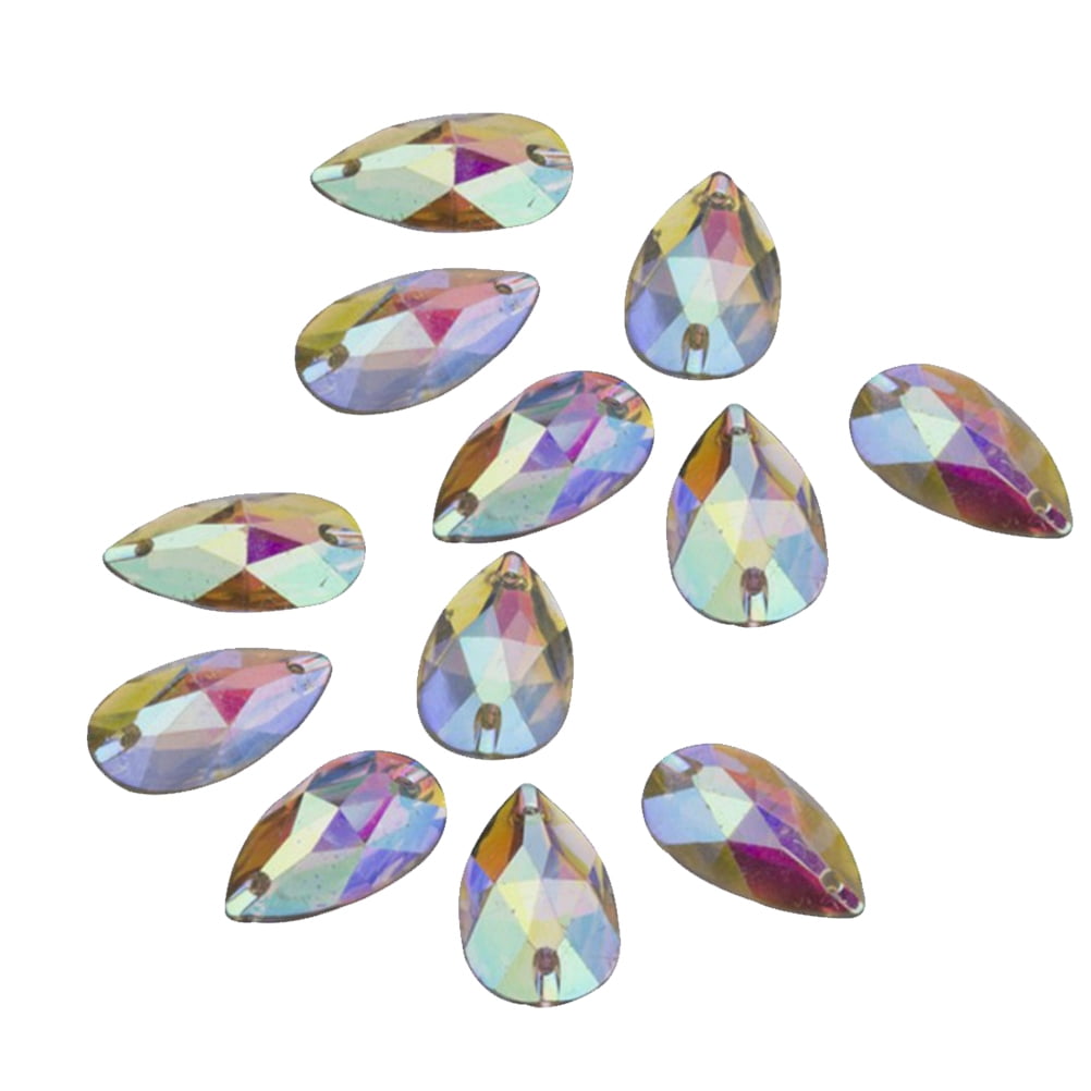 Craft and Party- Assorted Colors Self Adhesive Rhinestone Crystal Gem  Jewels Sticker