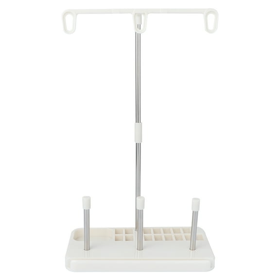 Frcolor Thread Stand Holder Rack Spool Sewing Fits Machine Quilting Embroidery Cone Metal