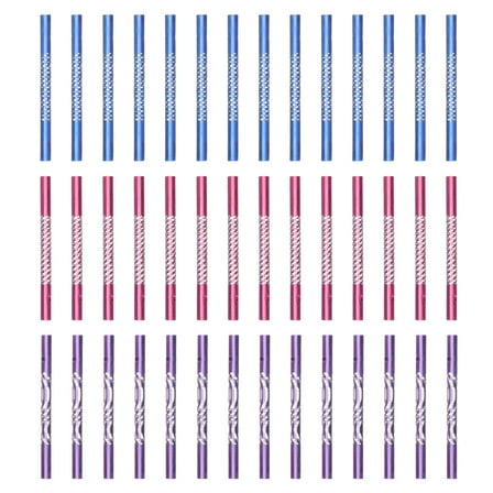 LABSERRON Aluminum Wind Chime Tube Purple For Families And Sound Production 90Pcs