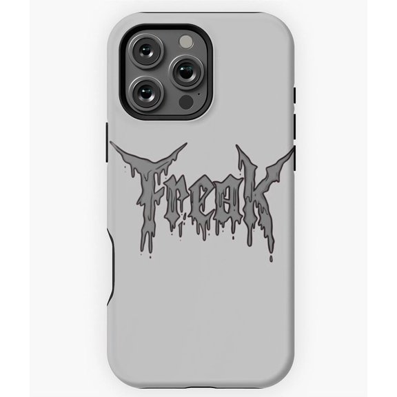 Freak Bold Text Graphic Design - Minimalist Phone M2470 Phone Case for iPhone 17 16 15 14 13 12 11 Pro Max