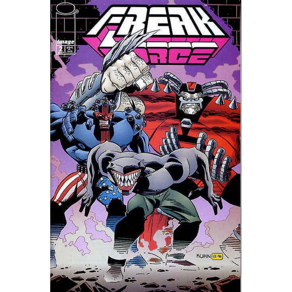 Freak Force (Mini-Series) #2 VF ; Image Comic Book