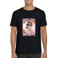 thumbnail image 1 of Freak Level Infinite Funny Cat Meme Crazy Kitty Weird T-Shirt, for men & women, up to size 5XL, 1 of 3