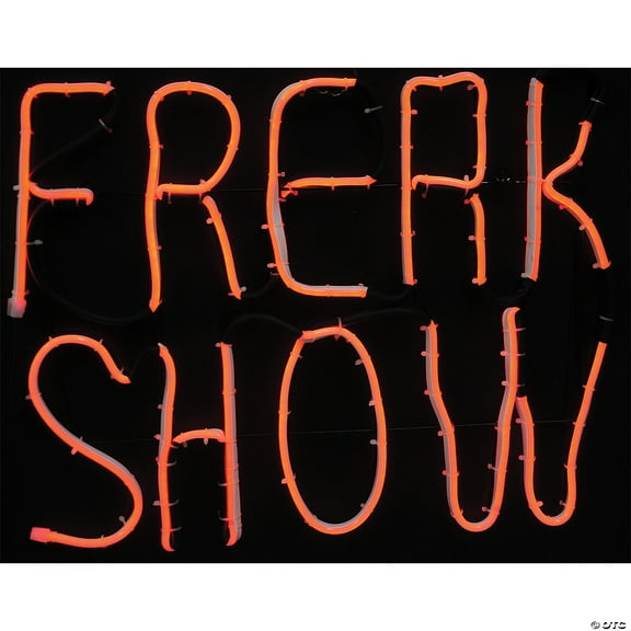 Freak Show LED Neon Sign Halloween Decoration