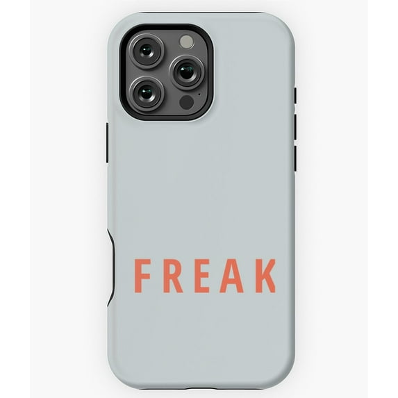 Freak Simple Graphic Text Design M2432 Phone Case for iPhone 17 16 15 14 13 12 11 Pro Max