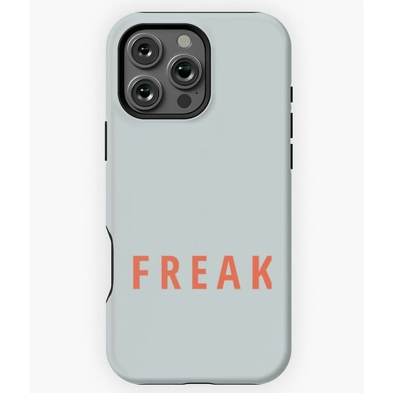 Freak Simple Graphic Text Design M2432 Phone Case for iPhone 17 16 15 14 13 12 11 Pro Max