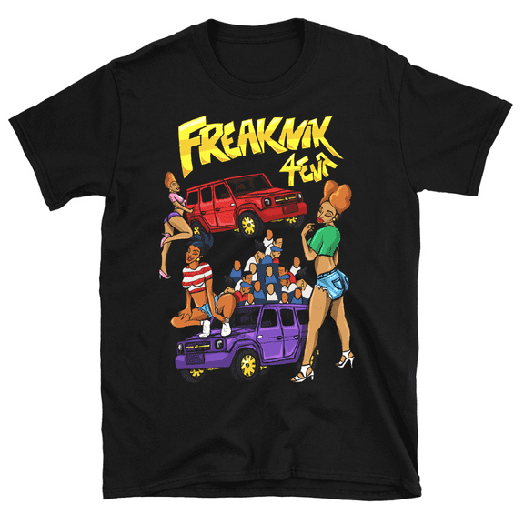 FreakNik 4eva Graphic Tee, 90s Hip-Hop Inspired Gift Shirt, Unisex