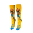 thumbnail image 1 of Freaker Feet Unisex Fun Colorful Cotton Socks, Mr. T, I Kitty the Fool, 1 of 2