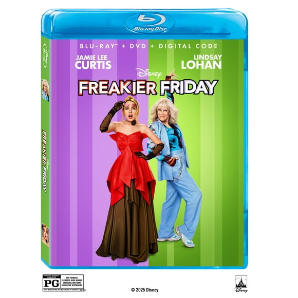 Freakier Friday (Blu-ray + DVD + Digital Copy) Walt Disney Pictures, Comedy, Family