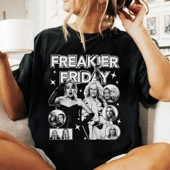 Freakier Friday Shirt, Pink Slip Freakier Friday Shirt, Vintage Movie Inspired Shirt, Pink Slip Band Freaky Friday Lover Gift