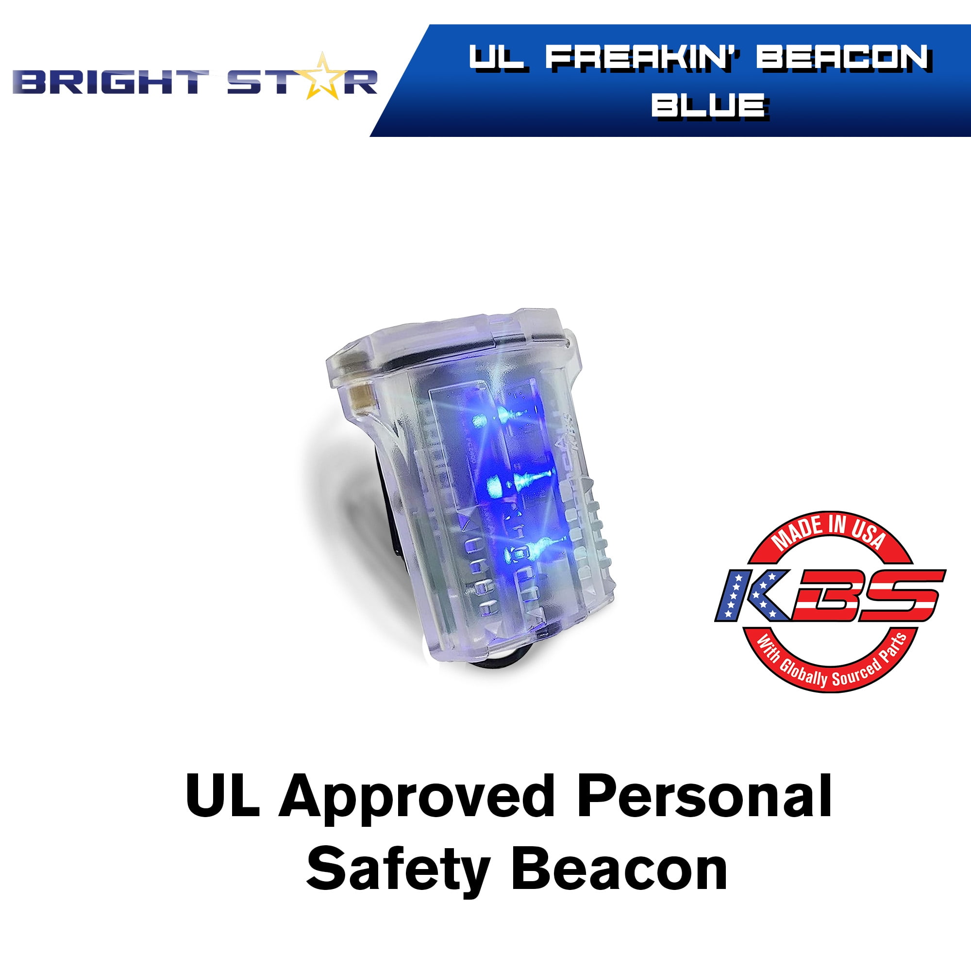 Freakin Beacon Personal Safety Light Visible from 1000+Feet ,MSHA