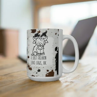 Arawat Cute Cow Coffe Mug with Lid and Spoon Cow Print Stuff Gifts 400ml  Ceramic Tea Coffee Cup Kawa…See more Arawat Cute Cow Coffe Mug with Lid and