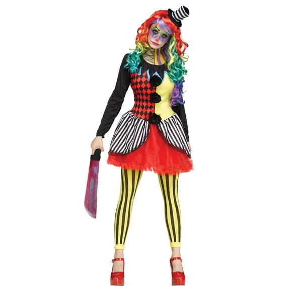Womens Sexy Clown Costume